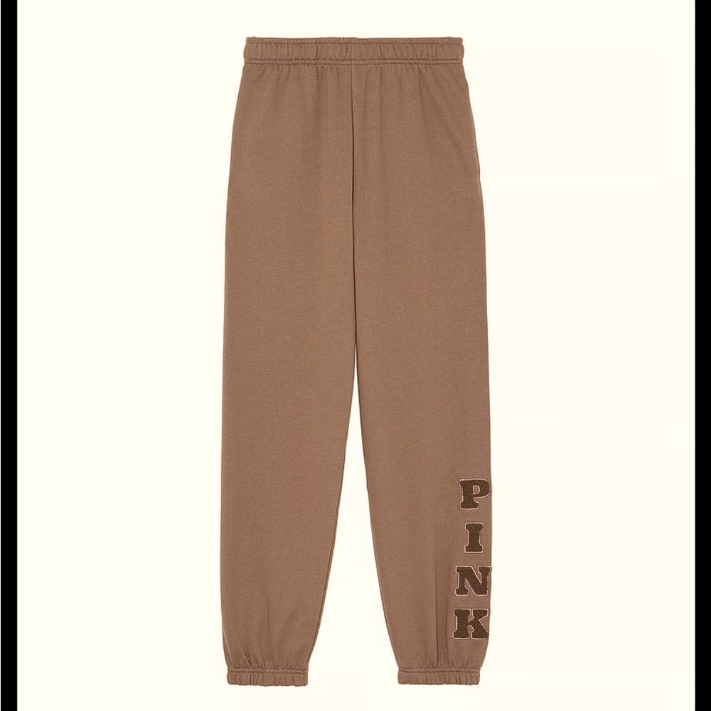 Victoria's Secret PINK Ivy Fleece Campus Sweatpants Joggers